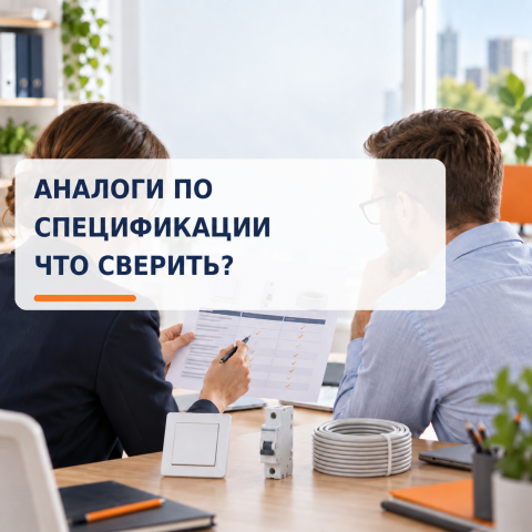 Как подобрать аналоги электрооборудования по спецификации объекта?
