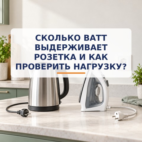 Сколько ватт выдерживает розетка и как проверить нагрузку?