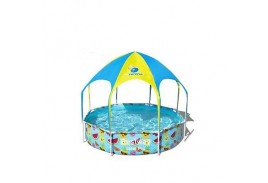 56432 Каркасный бассейн My First Pool 244х51см с навесом BESTWAY