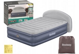 671BD Надувная кровать 229х152х84см со спинкой Bestway