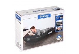671BQ Надувная кровать 188х99х30см с подголовником Bestway