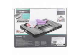 671BR Надувная кровать 191х137х30см с подголовником Bestway