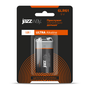 9V (алкалин. эл. питания) 6LR61      JAZZway ULTRA Alkaline BL-1