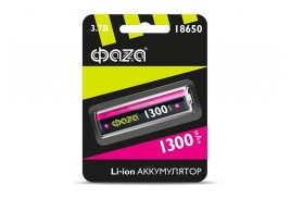 Акк           ФАZА 18650 1300мАч BL-1