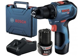 Аккум. дрель-шуруповерт BOSCH GSR 12V-30 в чем. (12.0 В, 2 акк., 2.0 А/ч Li-Ion, 2 скор., 30 Нм, шу
