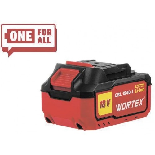 Аккумулятор WORTEX CBL 1840-1 18.0 В, 4.0 А*ч, Li-Ion ALL1