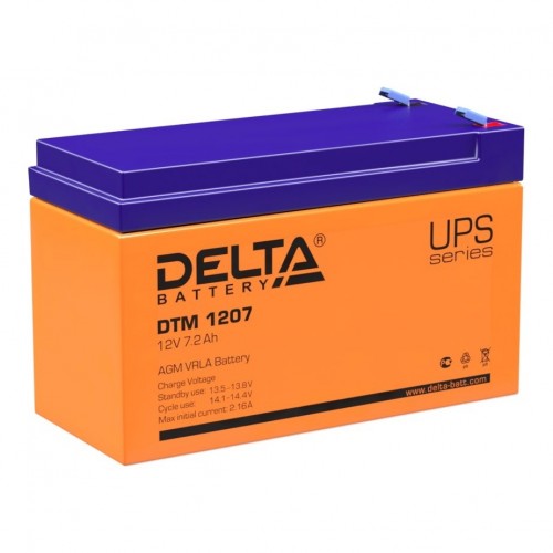 Аккумуляторная батарея Delta DTM 1207