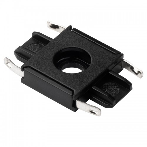 Аксессуары к шинопроводу MTR16 CI-BL Коннектор черный I-обр. Jazzway
