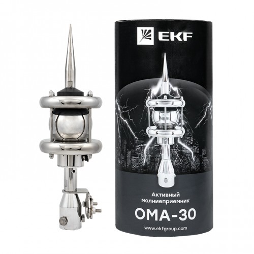 Активный молниеприемник «ОМА-30» с адаптером EKF PROxima