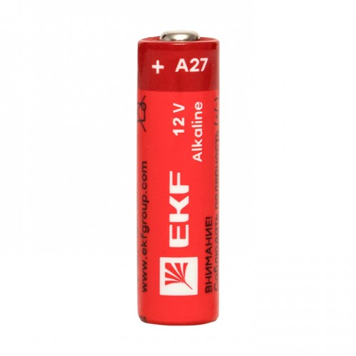 Алкалиновая батарейка типа А27 для сигнализаций блистер 5шт. EKF