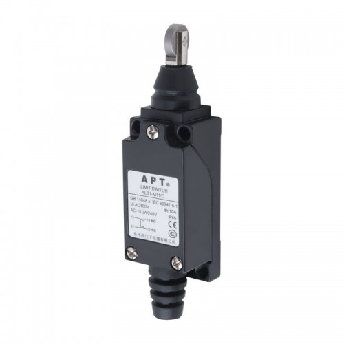 ALS1-P11/A1 Выключатель концевой ALS1-P, 1NO+1NC, 3A 240VAC/24VDC, кнопочный плунжер, пласт. корпус,
