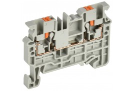 ARMAFIX Клемма пружин. Push-in CP 2,5мм2 серая IEK