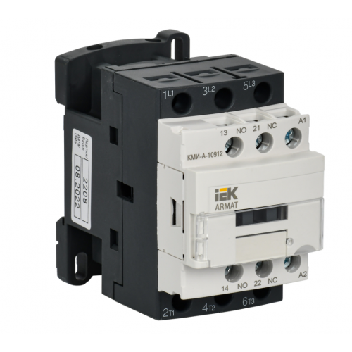 ARMAT Контактор КМИ-А-10912 LC1D 9А 230В/АС3 1NO/1NC IEK