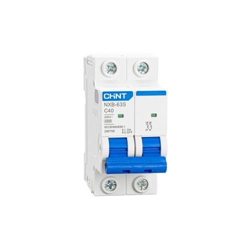 Авт.выкл. NXB-63S 2P 40A (4.5кА) х-ка C CHINT