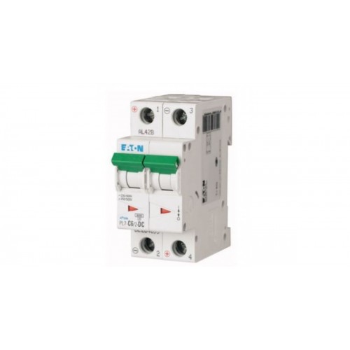 АВТ. ВЫКЛЮЧАТЕЛЬ PL7-B1/2, 2P, 1A, ХАР-КА B, 10KA, 2M