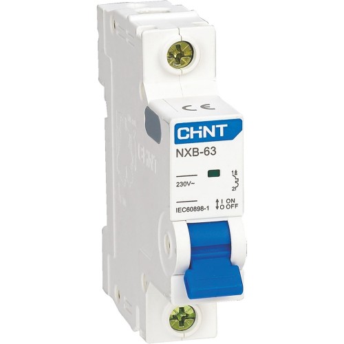 Авт. выключатели NXB-63S 1P 4A D (4.5kA) CHINT
