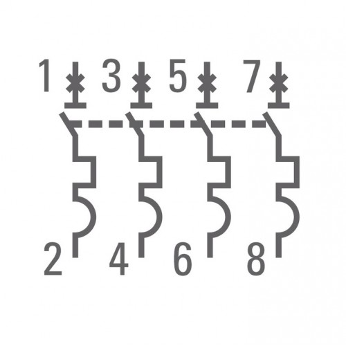 Автоматический выключатель 4P  6А (C) 4,5kA ВА 47-63 EKF PROxima