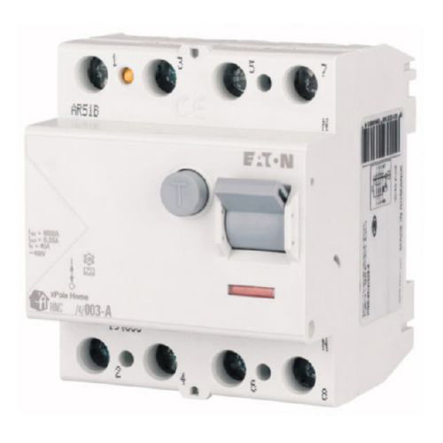Автоматический выключатель дифференциального тока (УЗО) 4P 40А, 30мА, тип AC 6кА HNC EATON