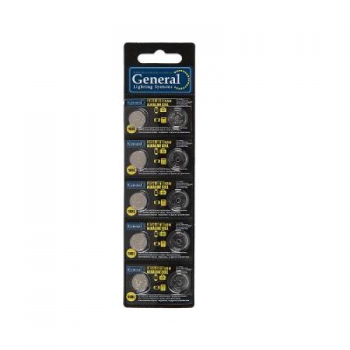 Батарейка GBAT-LR54 (AG10)  кнопочная щелочная 10pcs/card (10/200/4000)