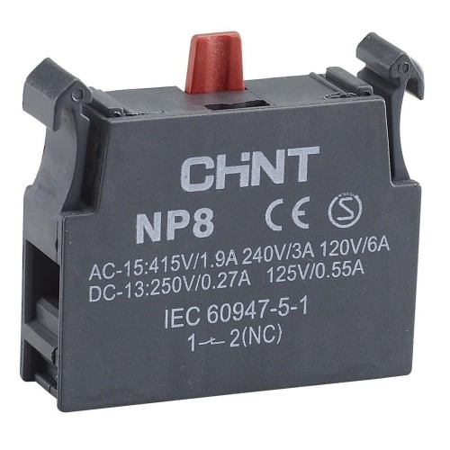 Блок контактный 1НЗ для NP8  CHINT