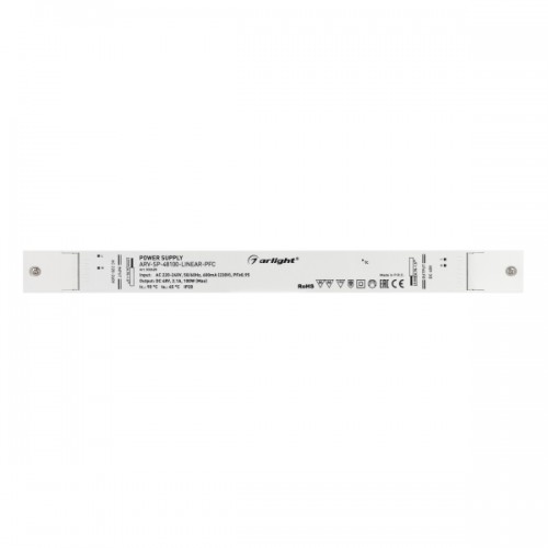 Блок питания ARV-SP-48100-LINEAR-PFC (48V, 2.1A, 100W) (Arlight, IP20 Пластик, 5 лет)