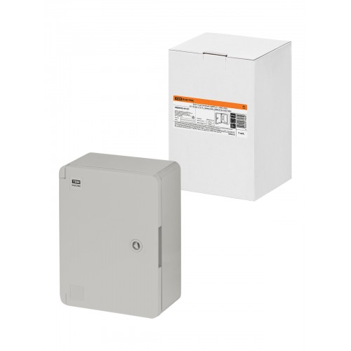 Бокс пластиковый ЩМП-0-1, ABS, IP65, от -45 до +75 °С, навесной, (280x210x130) TDM