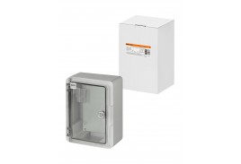 Бокс пластиковый ЩМП-0-1, прозр. крышка, ABS, IP65, от -45 до +75 °С, навесной, (280x210x130) TDM