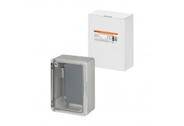 Бокс пластиковый ЩМП-0-2, прозр. крышка, ABS, IP65, от -45 до +75 °С, навесной, (330x250x140) TDM