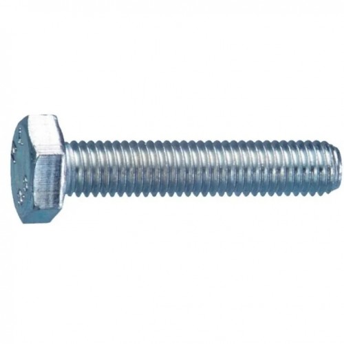 Болт М12х140 мм шестигр., цинк, кл.пр. 8.8, DIN 933 (15 шт в карт. уп.) STARFIX