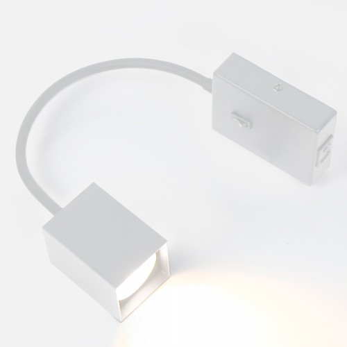 Бра на гибком основании GWL-GU10-M-IP20 Белый Библиотека