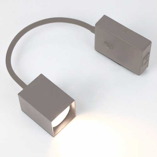 Бра на гибком основании GWL-GU10-M-IP20 Графит Библиотека