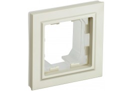 BRITE Рамка 1-местная IP44Р У-1-БрКр-44 бежевый IEK