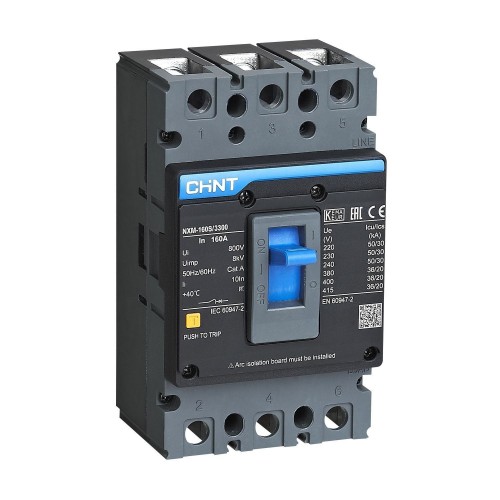 Aвт.выкл. NXM-160S 3Р 160A 35кА CHINT