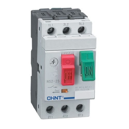 Пускатель NS2-25 6-10A с кнопками CHINT