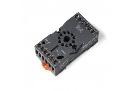Цоколь SUB11-E, 3CO/11pin, 12A(300V), винтовой зажим, черный, на рейку DIN35/панель, для RUB3CO, R15, 60.13...