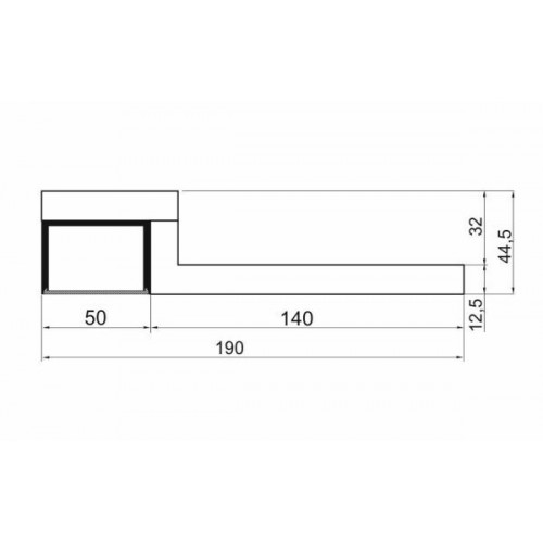 Декоративный Профиль ARL-LINE-EDGE-50-250 (ГКЛ 12.5мм) (Arlight, -)