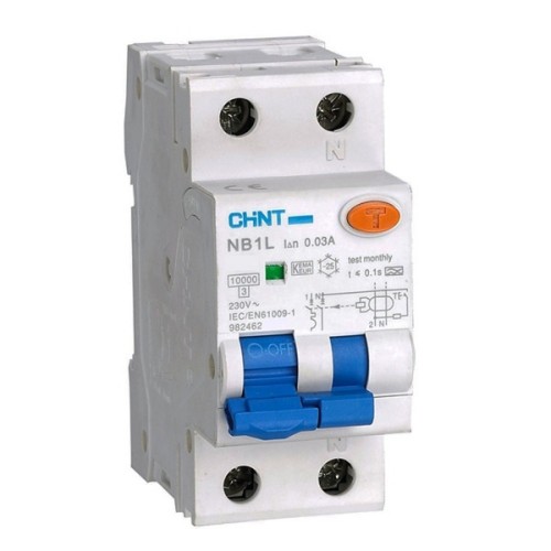 Диф.авт. NB1L  1P+N  16А 30mA  (10кА)  АС  CHINT (КИТАЙ)