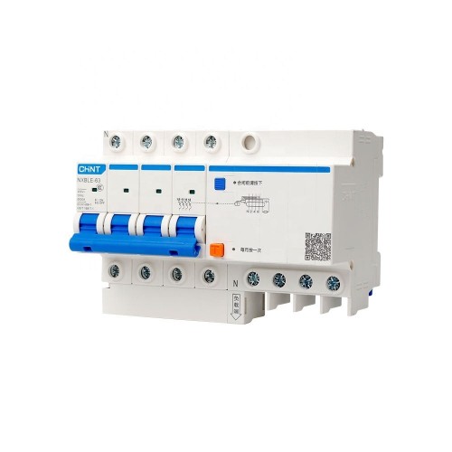 Диф.авт. NXBLE-63 4P 40А 30mA (6kA) CHINT