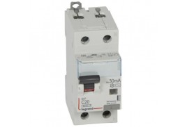 Дифф. авт. выключатель Legrand DX3, электромеханический, 1P+N, 20A, хар-ка C, 6kA, 30mA, тип