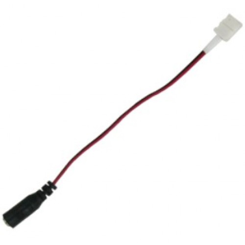 Ecola LED strip connector переходник с разъема штырькового (мама) на зажимной 2-х конт.  8mm уп. 3 шт.  [SC28TCESB.]