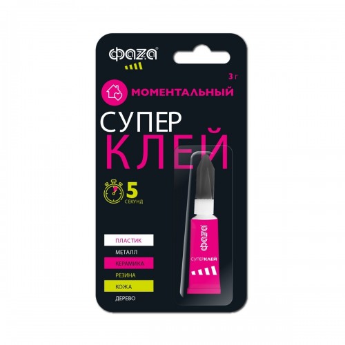ФАZА GSp-3x 1 Супер-клей 3г BL-1