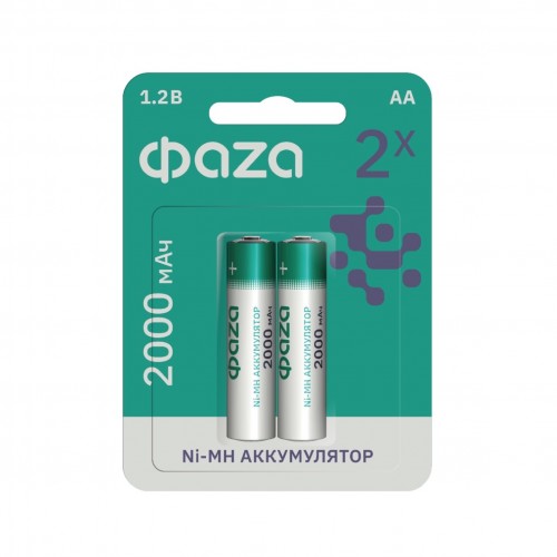Акк.          ФАZА AA 2000мАч Ni-MH  BL-2