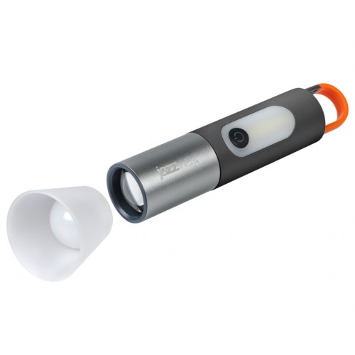 Фонарь JAZZway Accu1-L5W/L3W-bk, Li-Ion