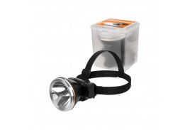 Фонарь «Налобный 14» аккум., 10 Вт LED, Li-Ion 3,7 В  4,8  А*ч, 550 лм, 230 В, TDM
