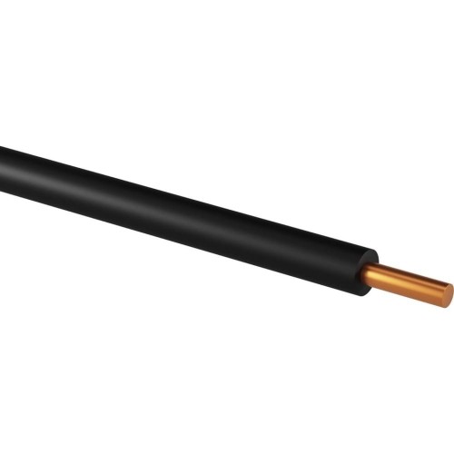 Провод ПуГВнг(А)-LS 1*10,0 ГОСТ на катушке (180м), черный TDM