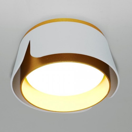 Спот GWL-GX53-M-IP20 Белый + Золото Цветок