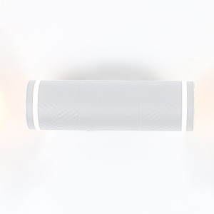 Фасадный светильник GWL-2MR16-GU10-R-IP65 Белый Шпиль