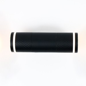 Фасадный светильник GWL-2MR16-GU10-R-IP65 Черный Шпиль