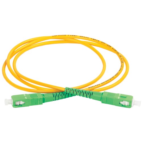 Патч-корд оптический соединительный (SM), 9-125 (OS2), SC-APC-SC-АPC, (Simplex), LSZN, 20м