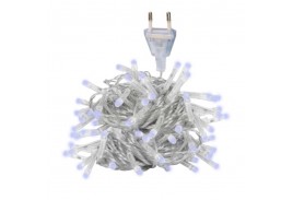 Гирлянда AC-G01-120W, 120 бел. LED, 12.8 м., 8 реж., 220В